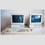 RM Nimbus Slimline PC-186 with RM1404A Monitors